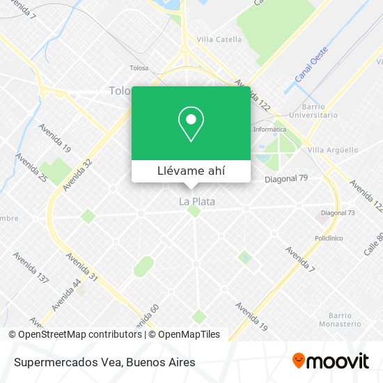 Mapa de Supermercados Vea