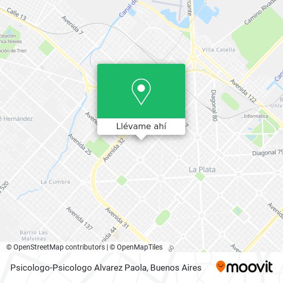 Mapa de Psicologo-Psicologo Alvarez Paola