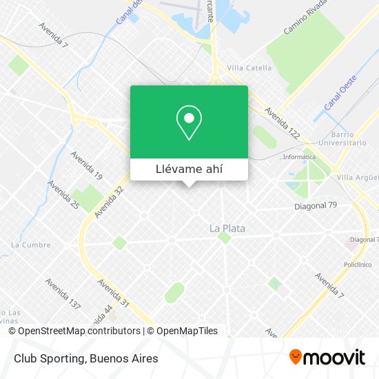 Mapa de Club Sporting