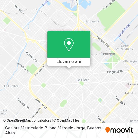 Mapa de Gasista Matriculado-Bilbao Marcelo Jorge