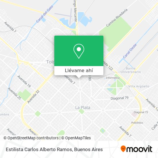 Mapa de Estilista Carlos Alberto Ramos