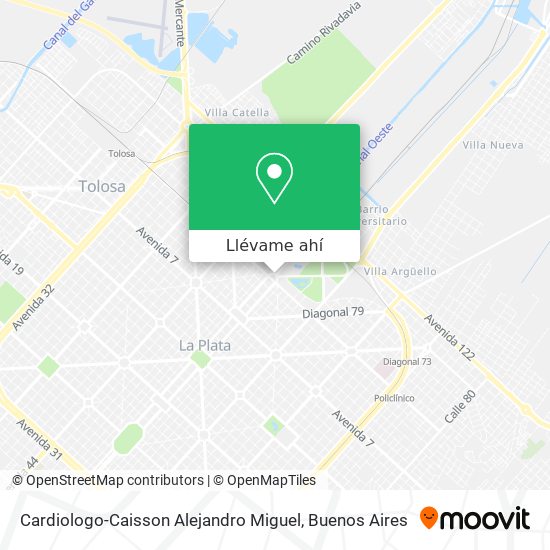 Mapa de Cardiologo-Caisson Alejandro Miguel