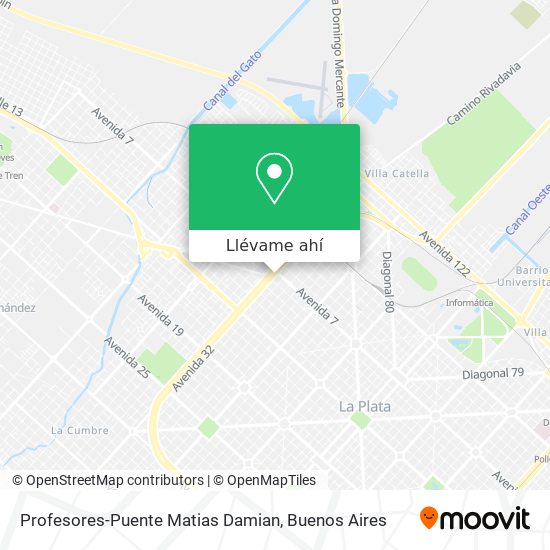 Mapa de Profesores-Puente Matias Damian