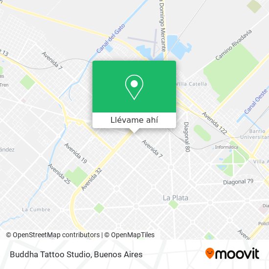 Mapa de Buddha Tattoo Studio