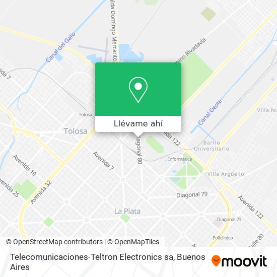 Mapa de Telecomunicaciones-Teltron Electronics sa