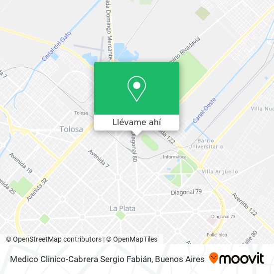 Mapa de Medico Clinico-Cabrera Sergio Fabián