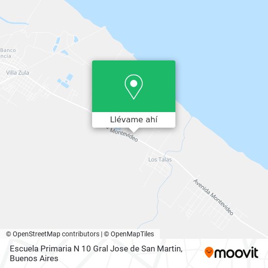 Mapa de Escuela Primaria N 10 Gral Jose de San Martin