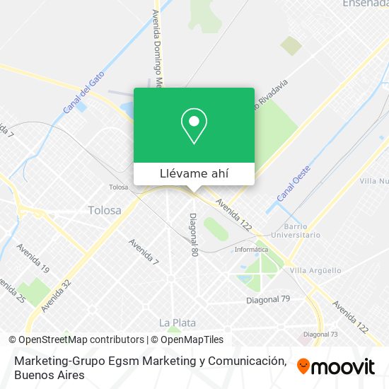 Mapa de Marketing-Grupo Egsm Marketing y Comunicación