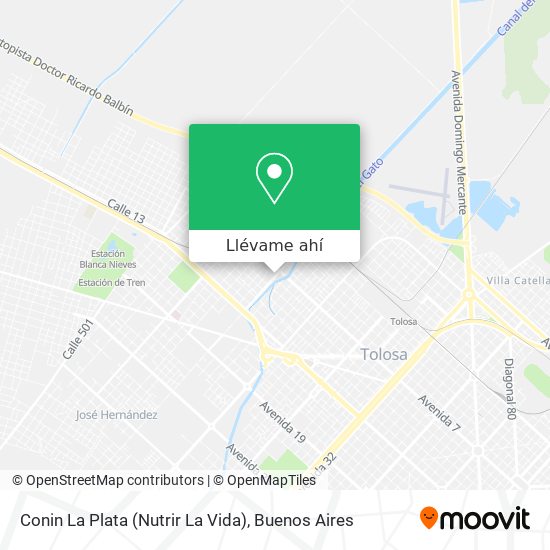 Mapa de Conin La Plata (Nutrir La Vida)