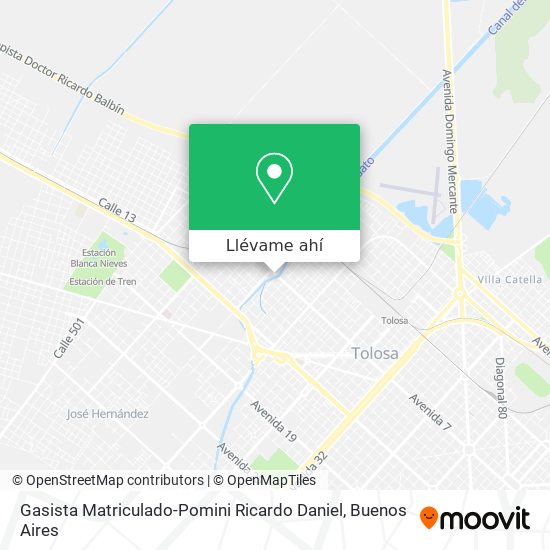 Mapa de Gasista Matriculado-Pomini Ricardo Daniel