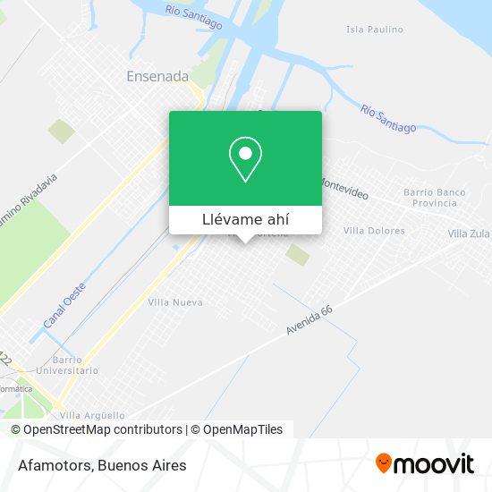 Mapa de Afamotors