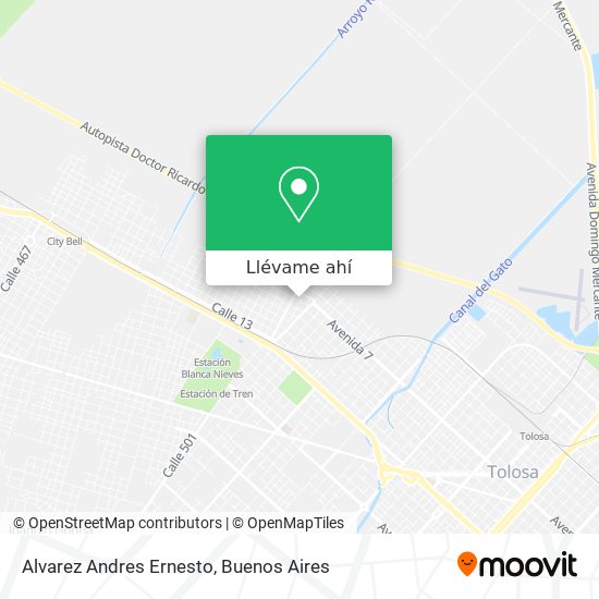 Mapa de Alvarez Andres Ernesto