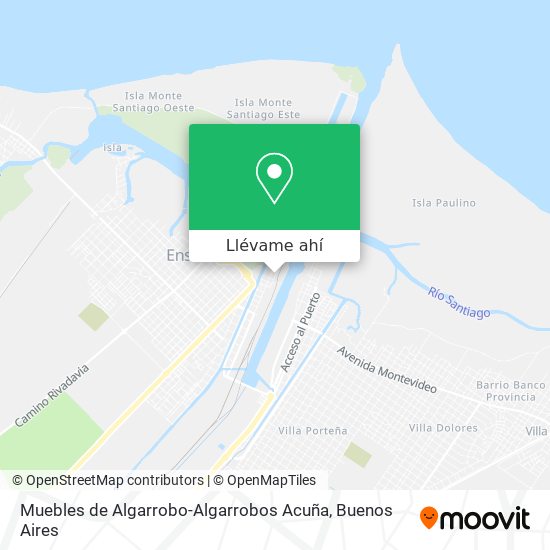 Mapa de Muebles de Algarrobo-Algarrobos Acuña