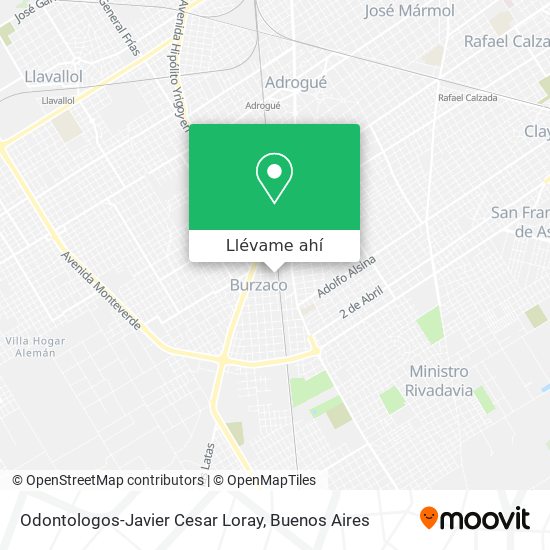Mapa de Odontologos-Javier Cesar Loray