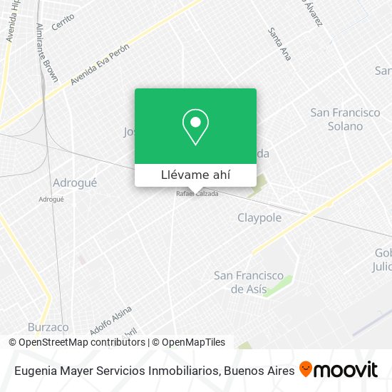 Mapa de Eugenia Mayer Servicios Inmobiliarios