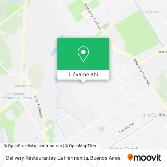 Mapa de Delivery-Restaurantes-La Hermanita