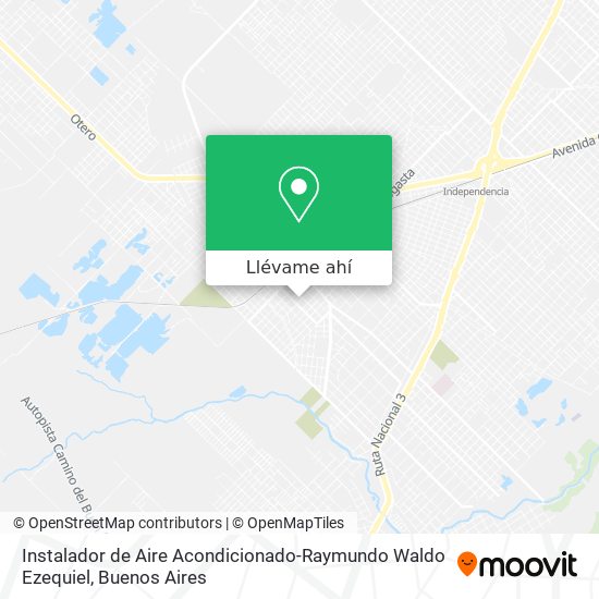 Mapa de Instalador de Aire Acondicionado-Raymundo Waldo Ezequiel