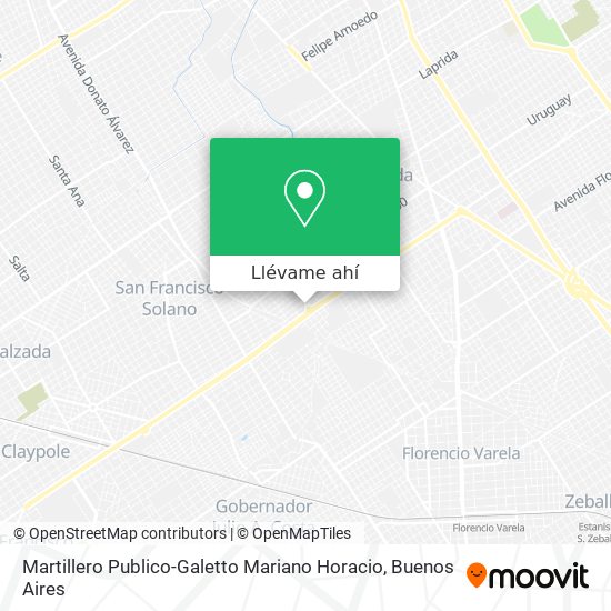 Mapa de Martillero Publico-Galetto Mariano Horacio