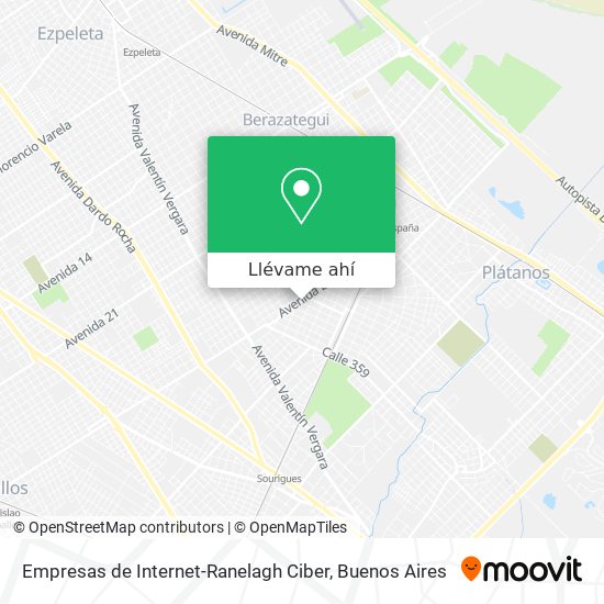 Mapa de Empresas de Internet-Ranelagh Ciber