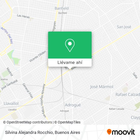 Mapa de Silvina Alejandra Rocchio