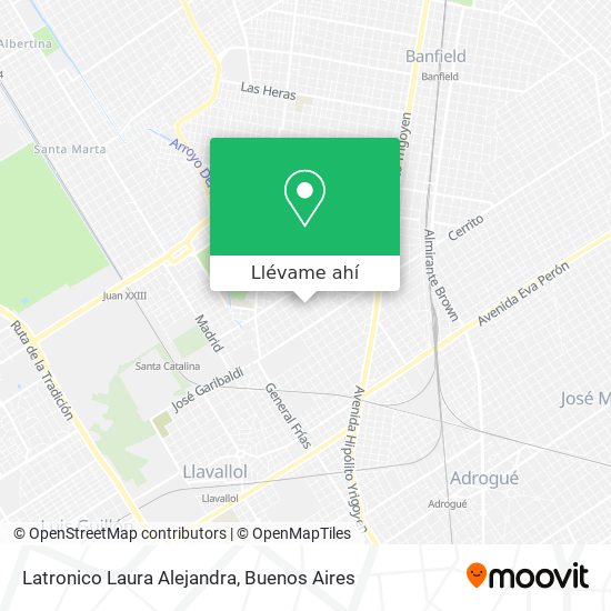 Mapa de Latronico Laura Alejandra