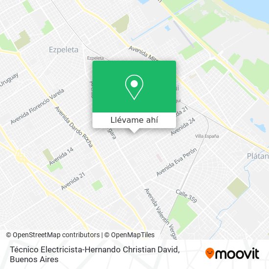 Mapa de Técnico Electricista-Hernando Christian David