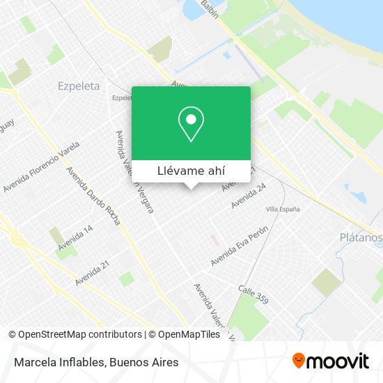 Mapa de Marcela Inflables