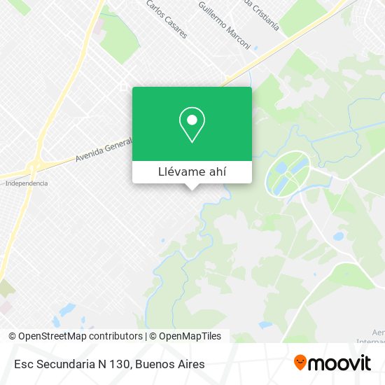 Mapa de Esc Secundaria N 130