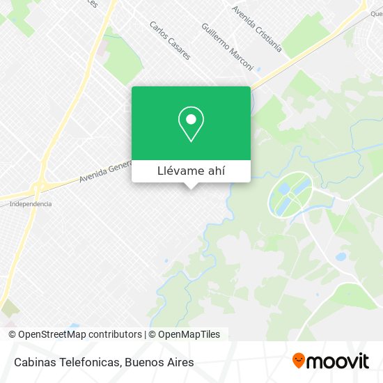 Mapa de Cabinas Telefonicas