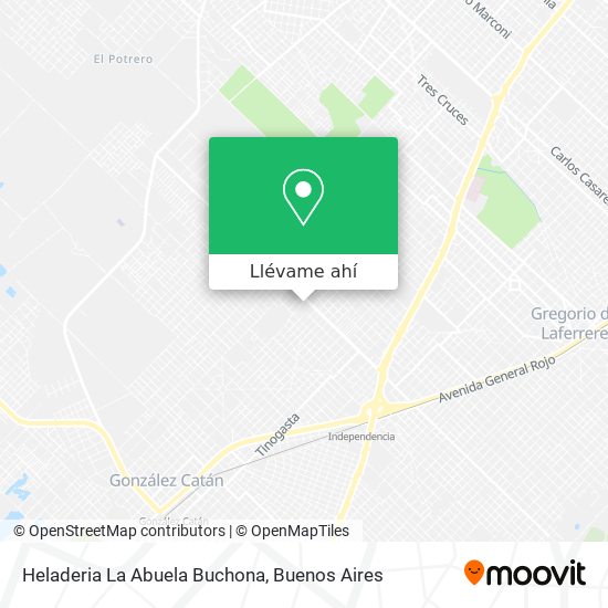 Mapa de Heladeria La Abuela Buchona