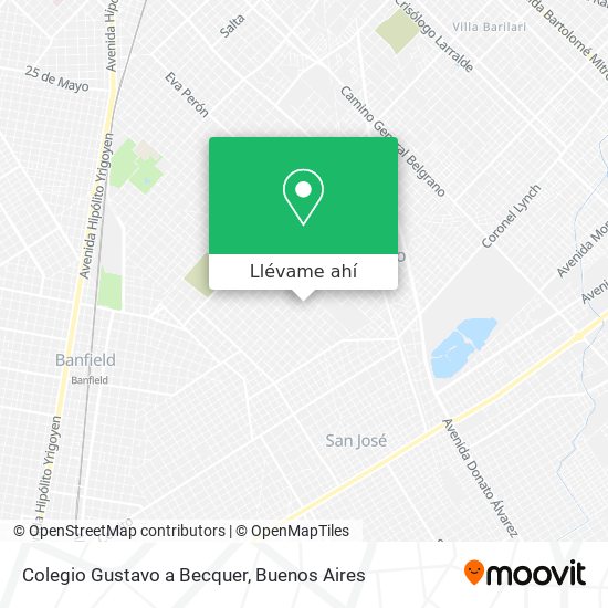 Mapa de Colegio Gustavo a Becquer