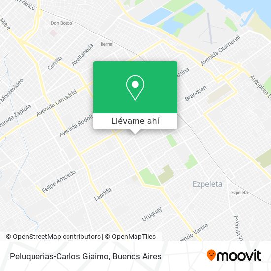Mapa de Peluquerias-Carlos Giaimo