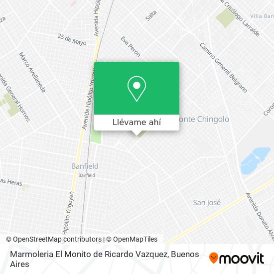 Mapa de Marmoleria El Monito de Ricardo Vazquez