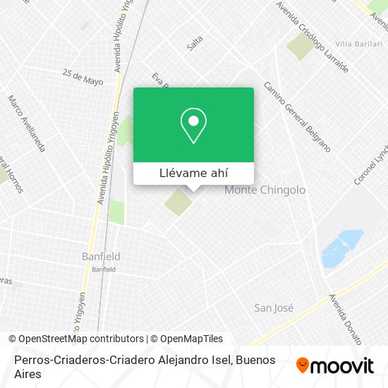 Mapa de Perros-Criaderos-Criadero Alejandro Isel