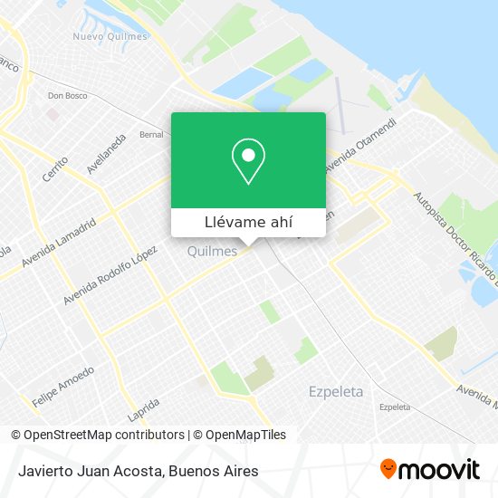 Mapa de Javierto Juan Acosta