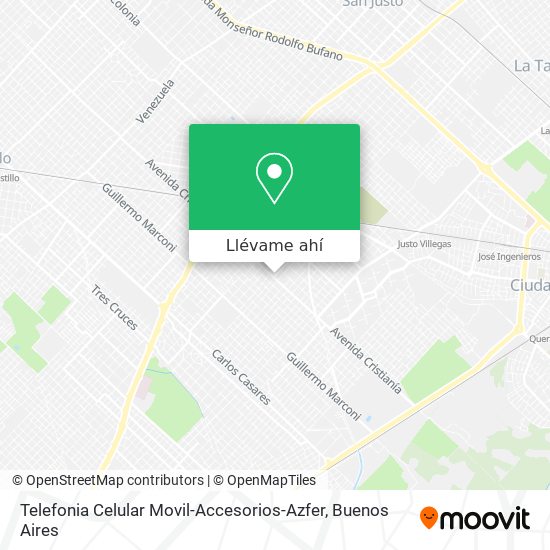 Mapa de Telefonia Celular Movil-Accesorios-Azfer