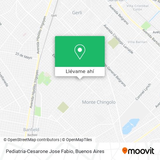 Mapa de Pediatria-Cesarone Jose Fabio