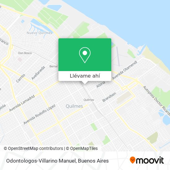 Mapa de Odontologos-Villarino Manuel