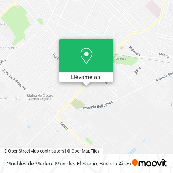 Mapa de Muebles de Madera-Muebles El Sueño