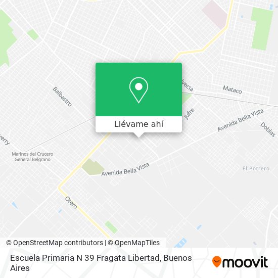 Mapa de Escuela Primaria N 39 Fragata Libertad