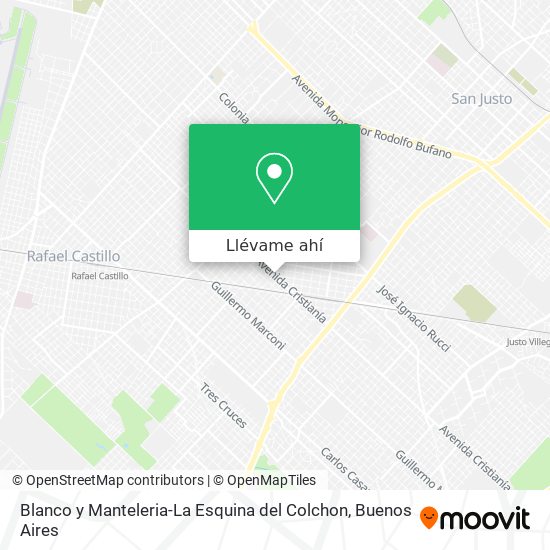 Mapa de Blanco y Manteleria-La Esquina del Colchon