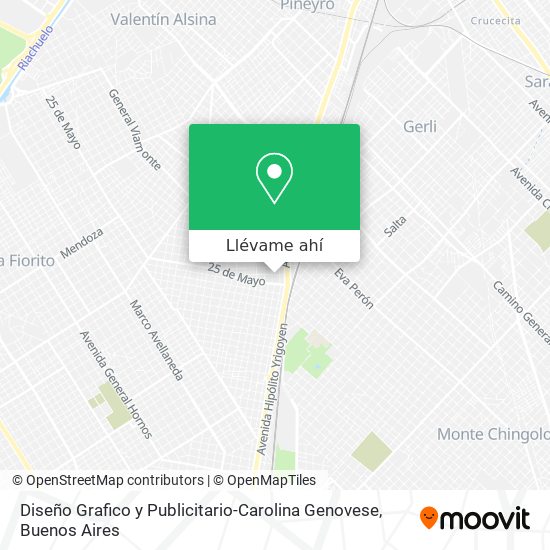 Mapa de Diseño Grafico y Publicitario-Carolina Genovese