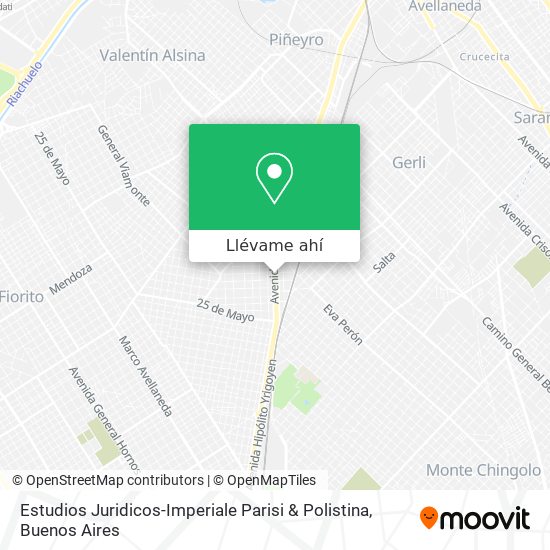 Mapa de Estudios Juridicos-Imperiale Parisi & Polistina