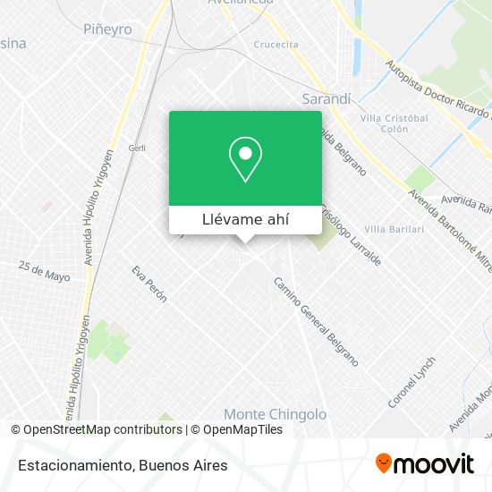 Mapa de Estacionamiento