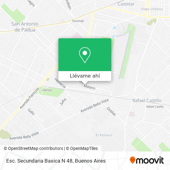 Mapa de Esc. Secundaria Basica N 48