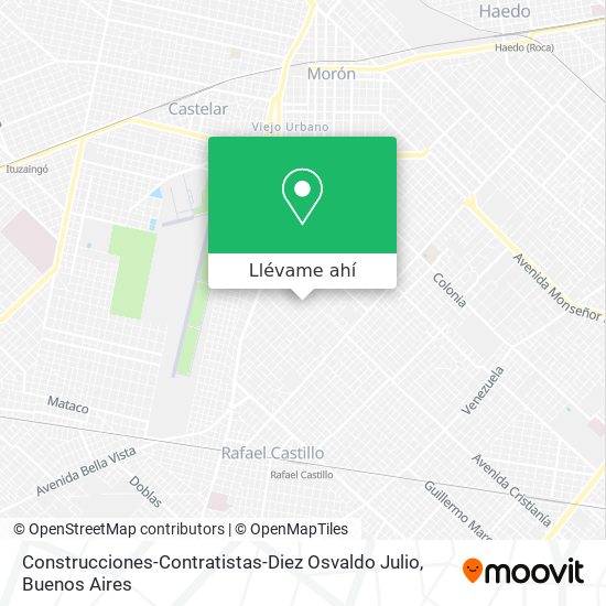 Mapa de Construcciones-Contratistas-Diez Osvaldo Julio