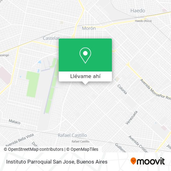 Mapa de Instituto Parroquial San Jose