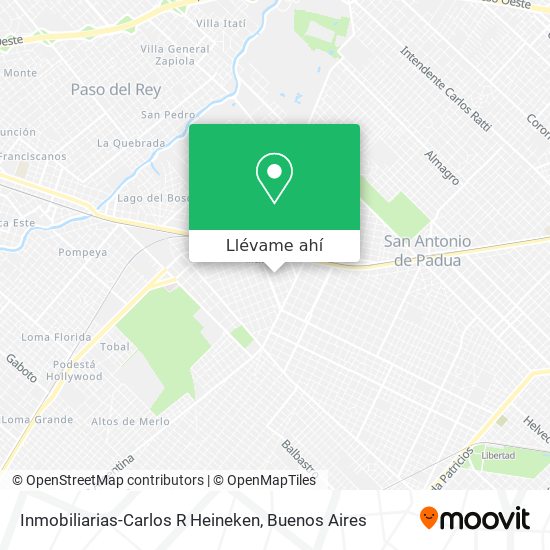 Mapa de Inmobiliarias-Carlos R Heineken