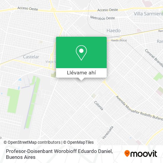 Mapa de Profesor-Doisenbant Worobioff Eduardo Daniel