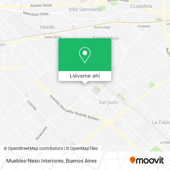 Mapa de Muebles-Nexo Interiores